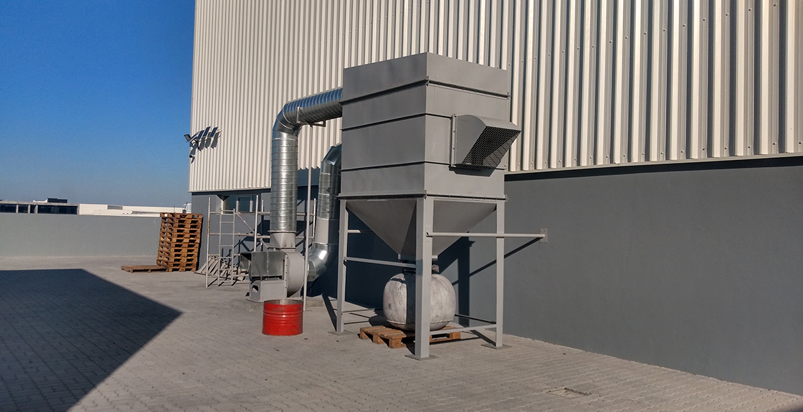 Water Spray Filter System